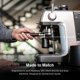 thumbnail image 2 of Portafiltro CREMA Coffee Products 54 mm Bottomless Naked, 2 of 6