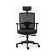 thumbnail image 1 of Silla de oficina Taylor Syncro con cabecero color negro, 1 of 3