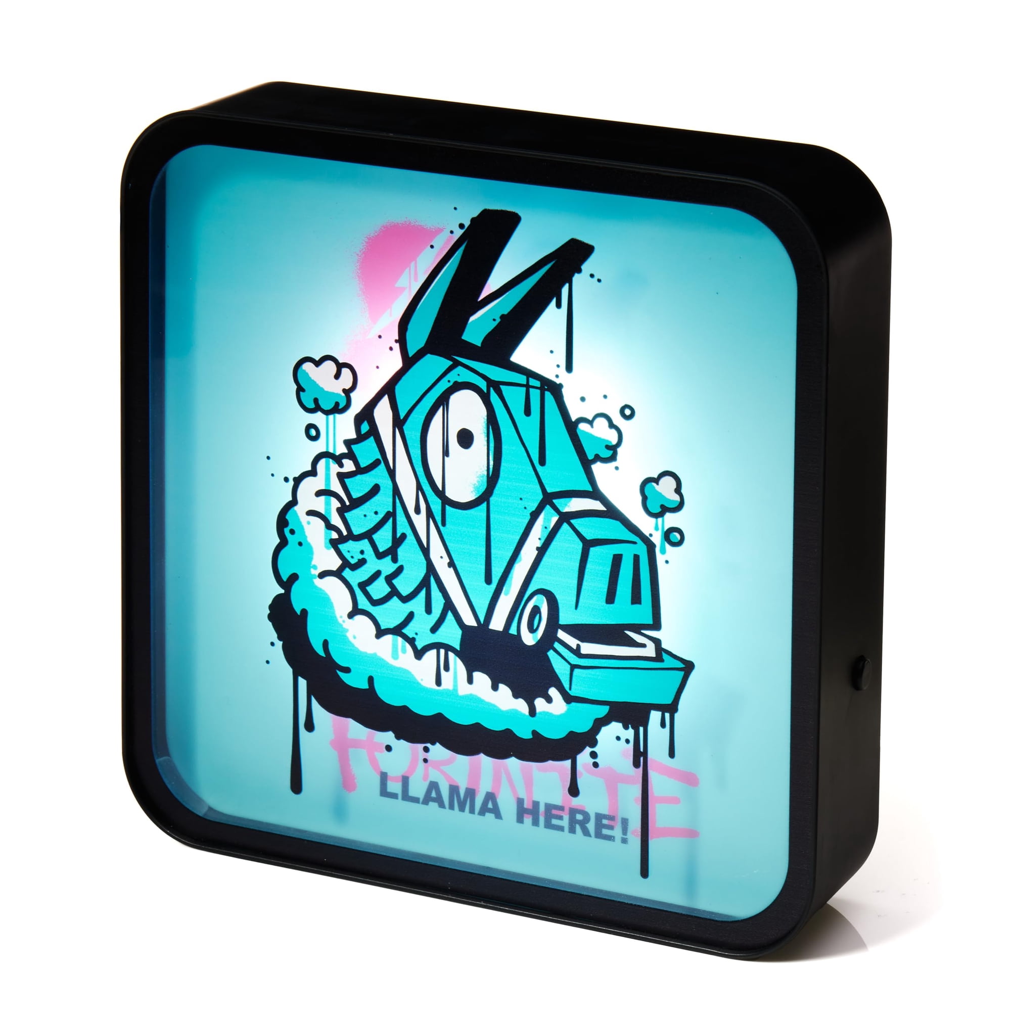 Lámpara Led Con Forma De Caja De Luz Numskull, Diseño Oficial De Llama De Fortnite