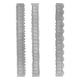 thumbnail image 4 of 3 piezas de regla de rasgado de papel, troqueles de corte en relieve, suministros de bricolaje, accesorios de metal duraderos, herramienta de desgarra, 4 of 5