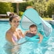 thumbnail image 3 of Flotador de Pecho para Bebé con Sombrilla UV No Inflable Mambobaby Verde agua, 3 of 6