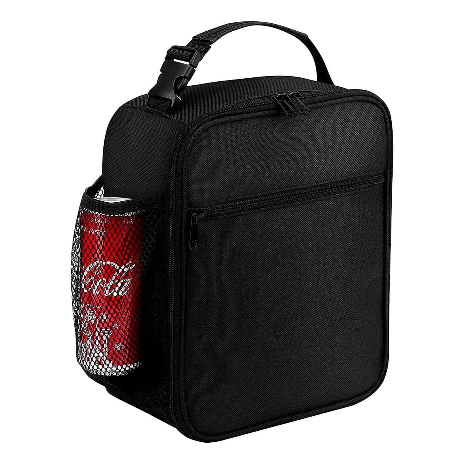 Genérico - Lonchera Térmica Portátil Negra Para Hombre Y Mujer