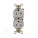 thumbnail image 1 of Tomacorriente Leviton TWR20-GY 20 A 125 V NEMA 5-20R gris, 1 of 1