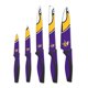 thumbnail image 1 of Juego de cuchillos TSV Minnesota Vikings de 5 piezas de acero inoxidable, 1 of 2