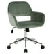 thumbnail image 1 of Silla De Escritorio Cromwell Terciopelo Verde, 1 of 6