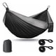 thumbnail image 1 of Hamaca Compacta Negra + Tetera Plegable Negra Kit Camping, 1 of 10