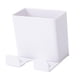 thumbnail image 2 of Cajas De Almacenamiento Para Mando A Distancia, Estante Autoadhesivo De Carga Con Enchufe Para El Hogar, Color Blanco, 2 of 5