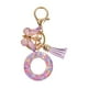 thumbnail image 2 of Resina Llavero Adornos Niñas Mujeres Regalos Alfabeto Inglés Llavero Llavero O, 2 of 3
