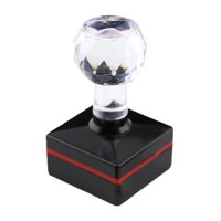 Magideal - Estampador En Blanco Para Huevos, Sello Oficial Para Regalo De Granja, Herramientas De Decoración Para El Hogar, Estampador De Huevos, Manualidades, Cuadrado 25Mm