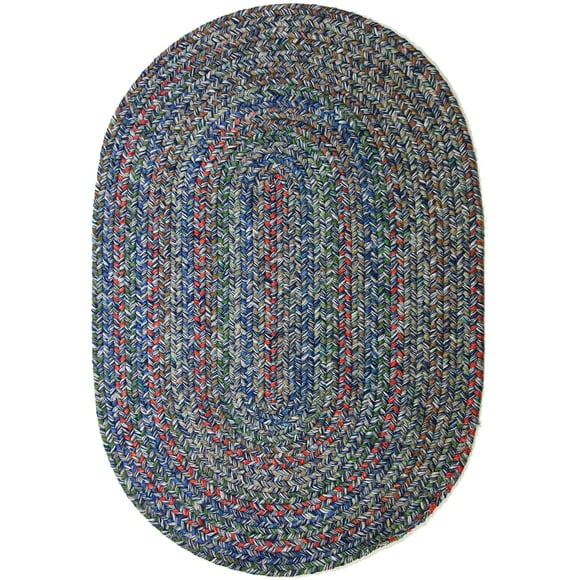 Area Rug Rhody Sophia SO95, azul vaquero, 60 cm x 180 cm, ovalada
