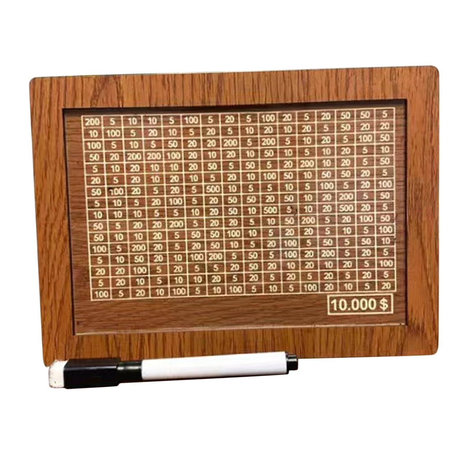 Magideal - Hucha Para Adultos, Caja De Ahorro De Dinero Con Estuche De Almacenamiento En El Mostrador, Para Objetivo De Ahorro, Banco De Dinero Con Objetivo De Marrón Claro