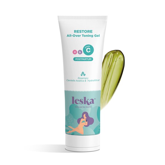 Gel para después del embarazo LESKA STAGE C RESTORE, tonificante integral, 120 ml