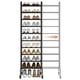 thumbnail image 1 of Zapatero STORAGE MANIAC, 10 niveles, ampliable, 44 pares, negro, 1 of 7