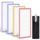 thumbnail image 1 of Bloc de notas Thboxes pack de 4, 20 × 9 cm, con soporte magnético para bolígrafos, 1 of 7