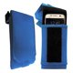 thumbnail image 1 of Funda para celular Clakit con clip, bolsa de nylon azul, 1 of 8