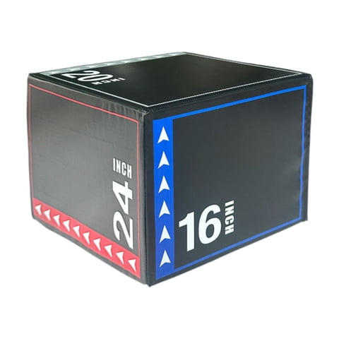 Ioensy - Cajón De Salto Pliométrico 3 En 1 Multifuncional Para Gimnasio En Casa, Caja De Paso Estilo D