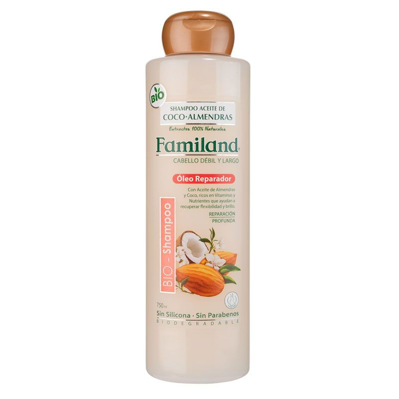 Shampoo Coco Almendras Bio 750 ml Familand