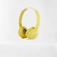 thumbnail image 1 of Audífonos Coloridos J-18 Extra Bass Amarillo, 1 of 1