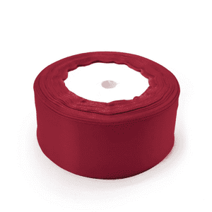 Genérico - Cinta Satin 4Cmx22.8M 5Pcs Burdeo X1 Uni