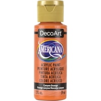 Pintura Acrílica Decoart Americana Canyon Orange 60 Ml No Tóxica