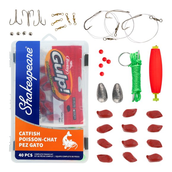 Kit de Aparejos para Pesca Shakespeare para Capturar Más Bagres