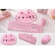 thumbnail image 2 of Kit Teclado Mouse Mousepad Rosado Rosa Alambrico Usb Luz Rgb rosa, 2 of 8