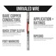 thumbnail image 3 of Cable para parlantes Voltive 500 pies 14AWG CL3 blanco 2 conductores, 3 of 6