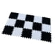 thumbnail image 1 of 15 Piezas 1:12 Alfombrilla De Empalme Para Casa De Muñecas Modelo Suave Alfombras Para Balcón Dormitorio Negro Blanco, 1 of 5