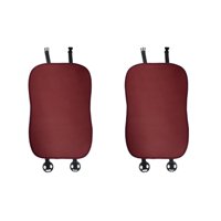 Ioensy - Fundas De Asiento De Coche Cojín Cómodo Para Byd Atto 3 Reemplazar Directamente 2 Respaldos Traseros Rojo