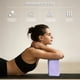 thumbnail image 4 of Bloques de yoga POUYRBA de espuma EVA, 2 piezas, lavanda, 23 x 15 x 7.5 cm, 4 of 7