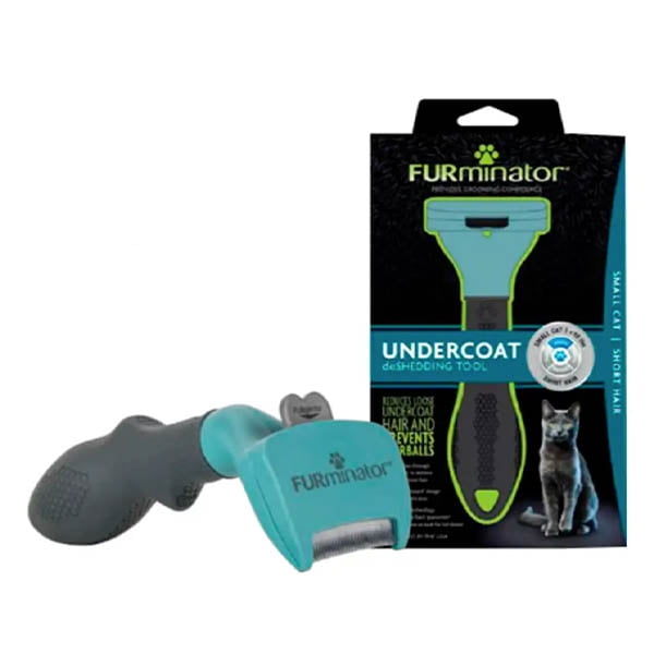 Furminator Short Hair Deshedding Tools For Cat, Sm