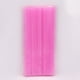 thumbnail image 1 of XmhyTop 100 Unidades de Popotes para de Leche de Plástico Ancho, 0.6 x 19 cm, Rosa, Perfectos para Bebidas, Batidos y Postres, 1 of 5