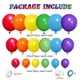 thumbnail image 2 of Kit de arco con forma de globo KAWKALSH Rainbow, 111 unidades, decoración de látex para fiestas, 2 of 6