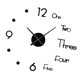 thumbnail image 2 of DIY Reloj De Pared Grande Moderno 3D Etiqueta De La Pared Reloj Silencioso Salón Decoración M, 2 of 5