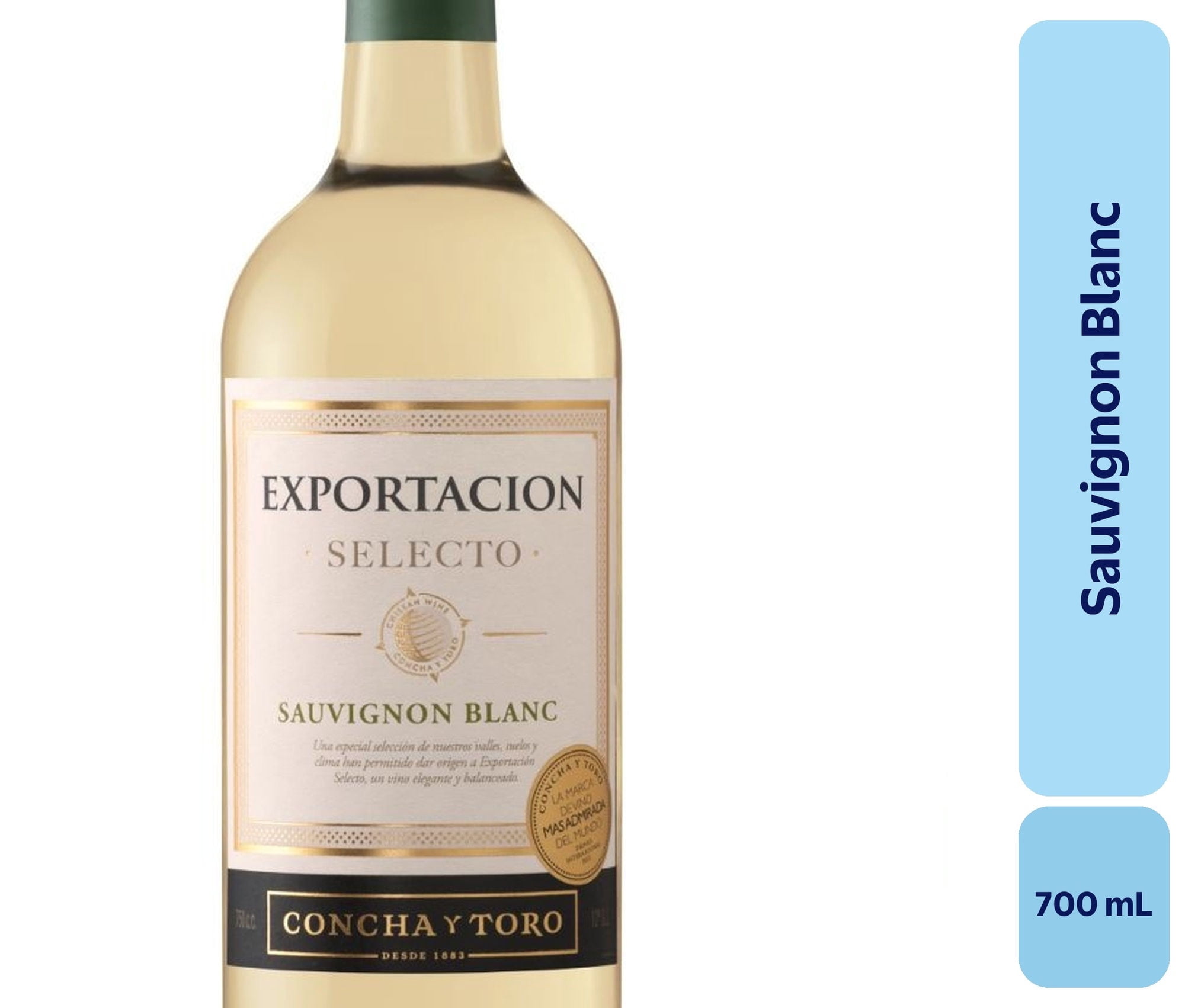 Vino Sauvignon Blanc Botella 700 mL Exportacion Selecto