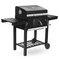 Novahus - Parrilla A Carbón 108X137X57 Cm Premium Bandeja Lateral