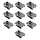 thumbnail image 4 of 10 Piezas Clips de Tuerca en Coche Moto Piezas de Alta Resistencia Accesorios Reemplazo Reparación Tuerca de Fijación Fijador Clips, 4 of 5