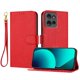 thumbnail image 1 of Funda Cartera para Motorola Moto Edge 50 Tarjetero Soporte Magnético y Correa Rojo, 1 of 5