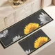 thumbnail image 1 of Alfombra De Cocina 2 Piezas Tf 1.2 M 40 Cm Girasoles Gris Oscuro, 1 of 3
