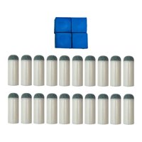 Magideal - 20X Puntas Para Tacos De Billar Antideslizantes, Suministros De Puntas Para Tacos De Billar, Ligeras, Fáciles De Instalar, Puntas Para Tacos De Billar 9Mm