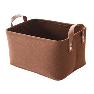 Ioensy - Cesta De Almacenamiento De Juguetes Para Perros Con Asas, Grande, Para Juguetes, Abrigos, Mantas, Color Café