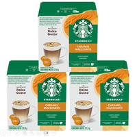 Cápsulas De Café Starbucks® Nescafé Dolce Gusto® Caramel Macchiato X3 Cajas