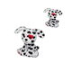 thumbnail image 2 of Mini peluche Build a Bear dálmata Be Mine corazones, 2 of 2