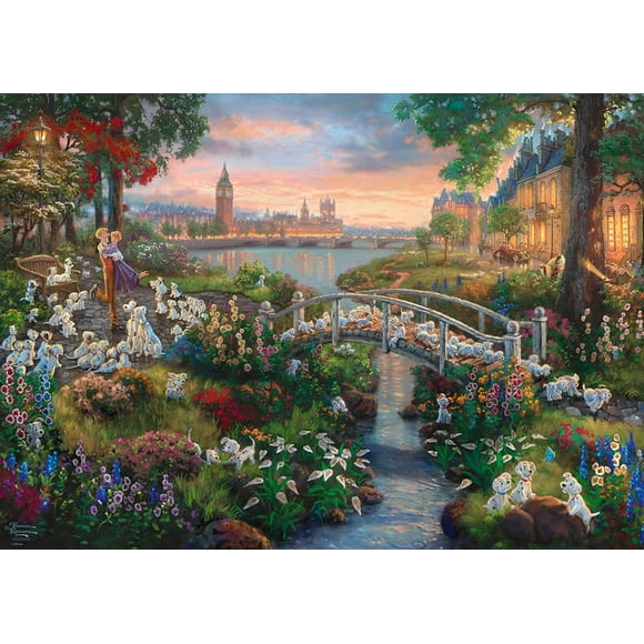 Rompecabezas Schmidt 59489 Disney 101 Dálmatas 1000 piezas
