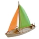thumbnail image 2 of 1x Rompecabezas De Madera 3D DIY Montaje Velero Modelo De Barco De Vela Juguetes De Rompecabezas, 2 of 3