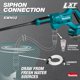 thumbnail image 5 of Limpiador a presión inalámbrico Makita XWH02Z 18V LXT® 320 PSI 0.7 GPM, 5 of 8