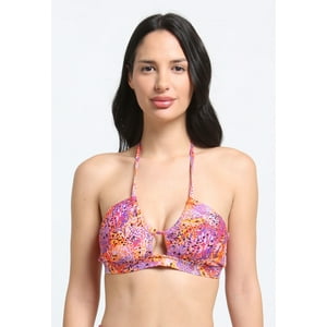 Samia - Bikini Bandeau Pretina Estampado L