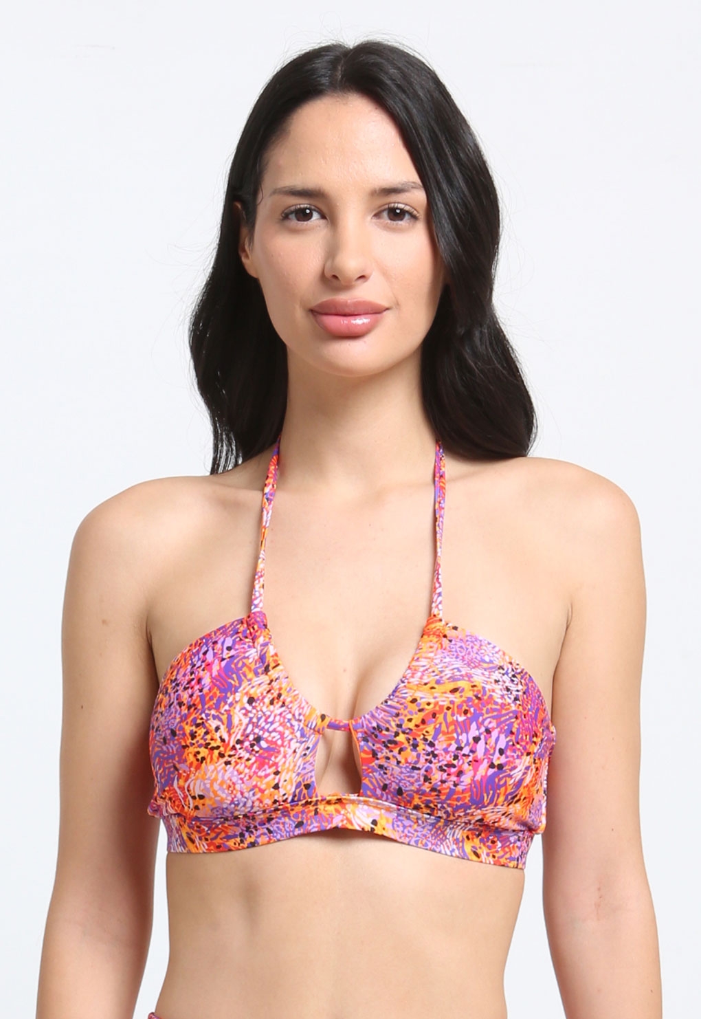 Samia - Bikini Bandeau Pretina Estampado L