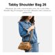 thumbnail image 3 of Bolso Coach Tabby 26 de paja y cuero, 3 of 6
