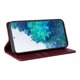thumbnail image 3 of Funda Billetera de Cuero para Samsung Galaxy S20 FE con Tarjetero y Soporte - Tapa Magnética Rojo, 3 of 6